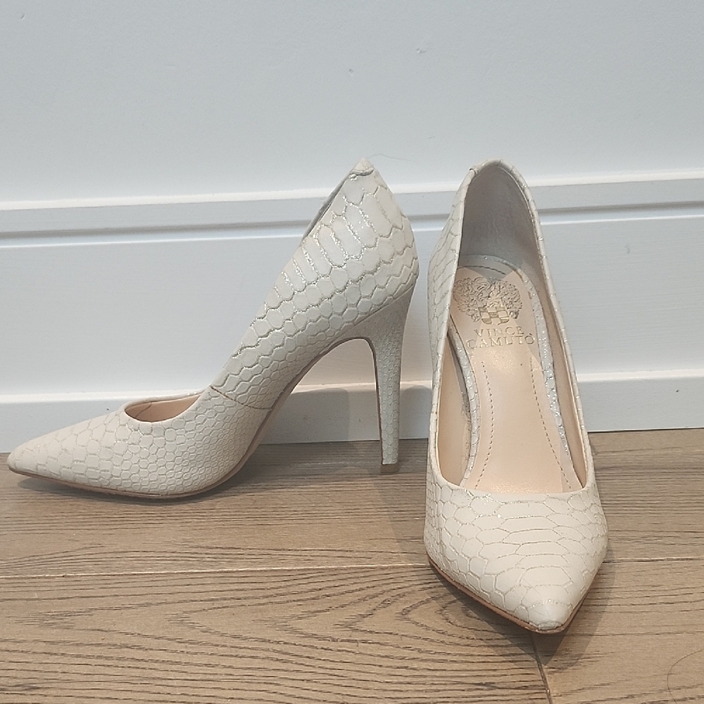 Elegant Cream High Heels